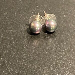Faux Pearl Earrings